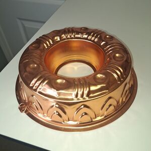 Vintage Copper Jello Mold